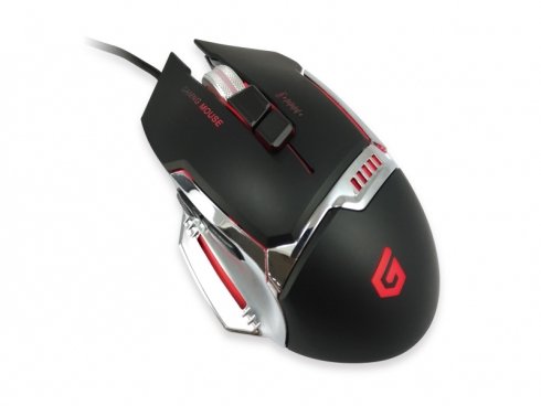 Raton Gaming Conceptronic Djebbel02b Usb Alta Sensibilidad Sensor 4000dpi Botones Programables