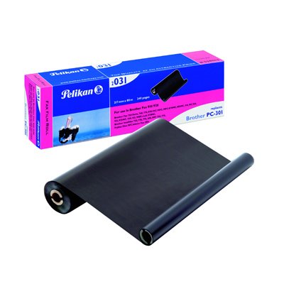 Rollo De Transferencia Térmica Pelikan Brother 2031 Pc-301rf Comp. Negro