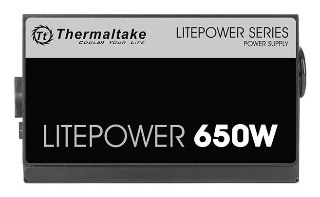 EAN 0841163064061 - Thermaltake Litepower unidad de fuente de alimentación 650 W 24-pin ATX ATX Negro imagen 3