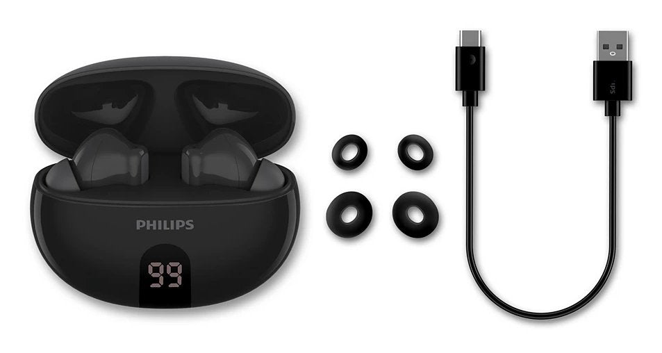 EAN 4895229160187 - Philips TAT2520BK/00 auricular y casco Auriculares Inalámbrico Dentro de oído Llamadas/Música Bluetooth N imagen 6