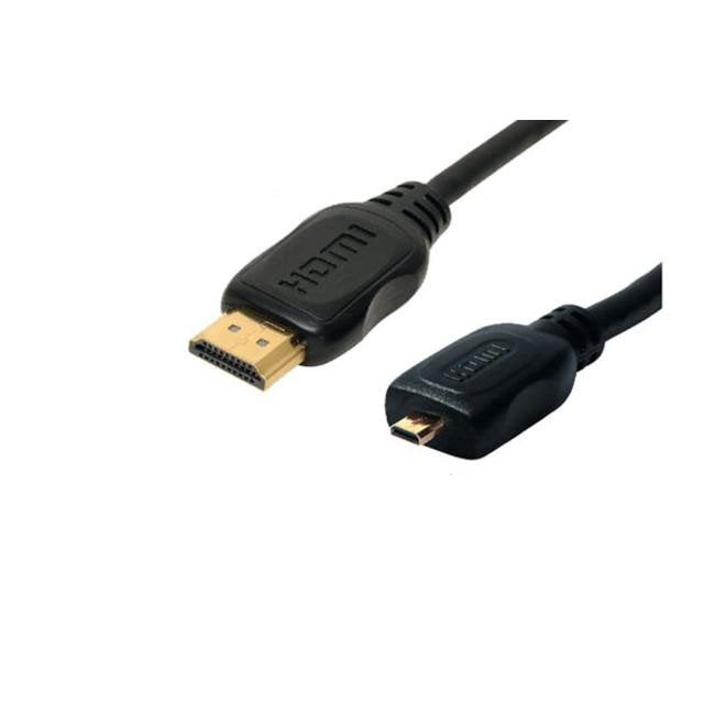 Hdmi > Micro Hdmi (St-St) 1m 3d Ethernet 4k Negro
