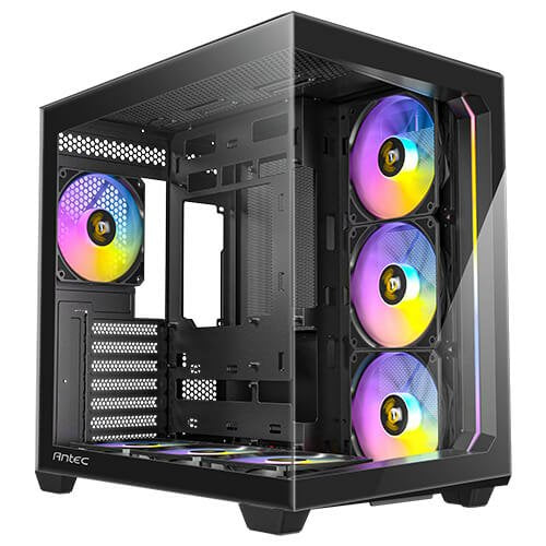Caja Pc Antec Gamer C5 Argb Midi Tower Negro Retail