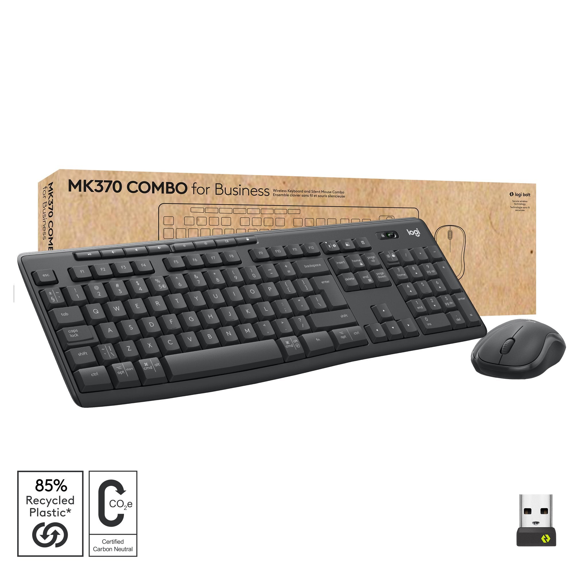 EAN 5099206113015 - Logitech 920-012069 teclado Ratón incluido Oficina Bluetooth QWERTY Italiano Grafito imagen 7