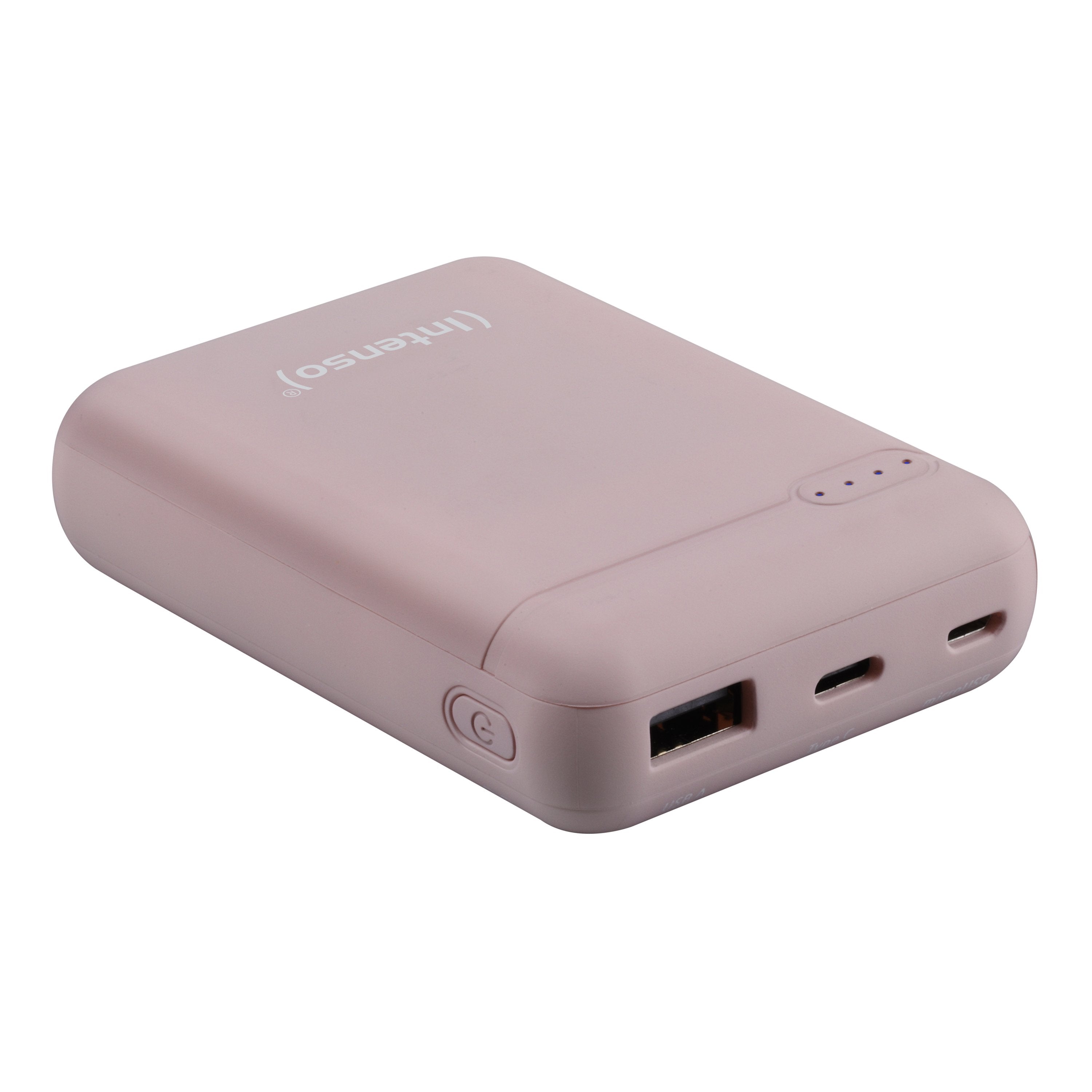 Intenso Powerbank Xs10000 Rosa 10000 Mah Incluye Cable Usb-A A Tipo C