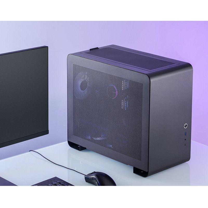 Jonsbo U4 Mini Mesh Micro-Atx-Gehäuse - Negro