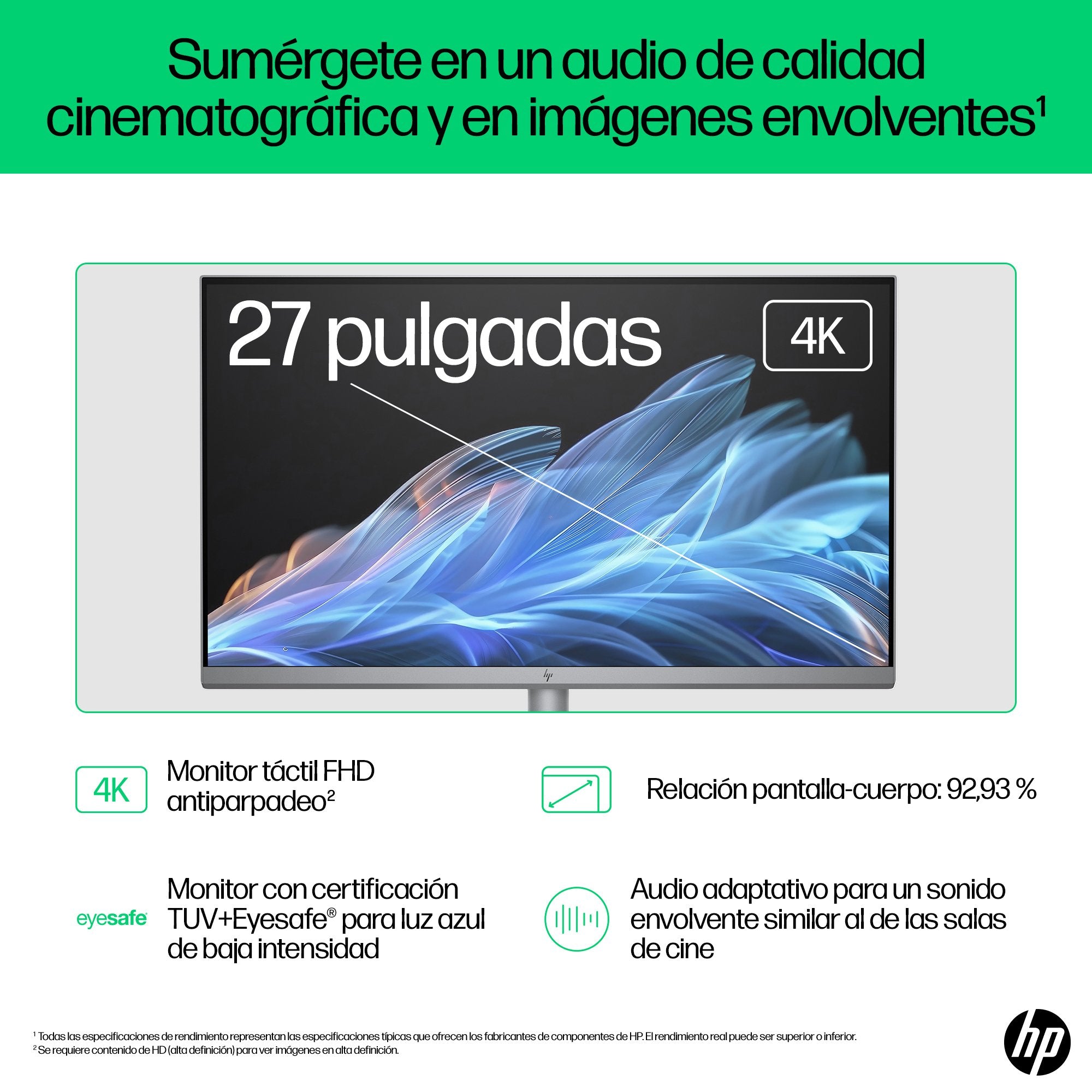 EAN 0198990175553 - HP OmniStudio X 27-cs0011ns Intel Core Ultra 5 125H 68,6 cm (27") 1920 x 1080 Pixeles PC todo en uno 16 G imagen 8