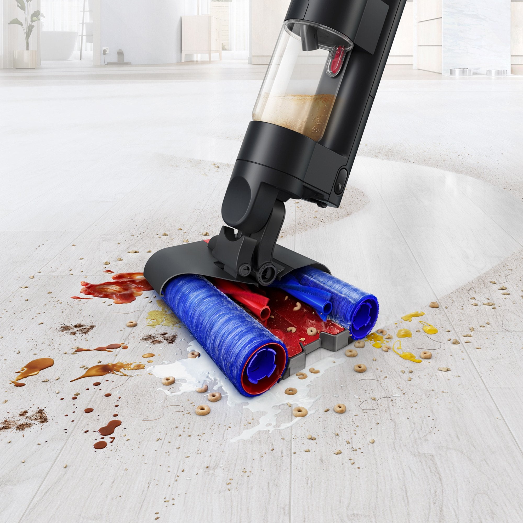 EAN 5025155096772 - Dyson Wash G1 Aspiradora escoba Batería Húmedo Sin bolsa Negro, Azul imagen 23