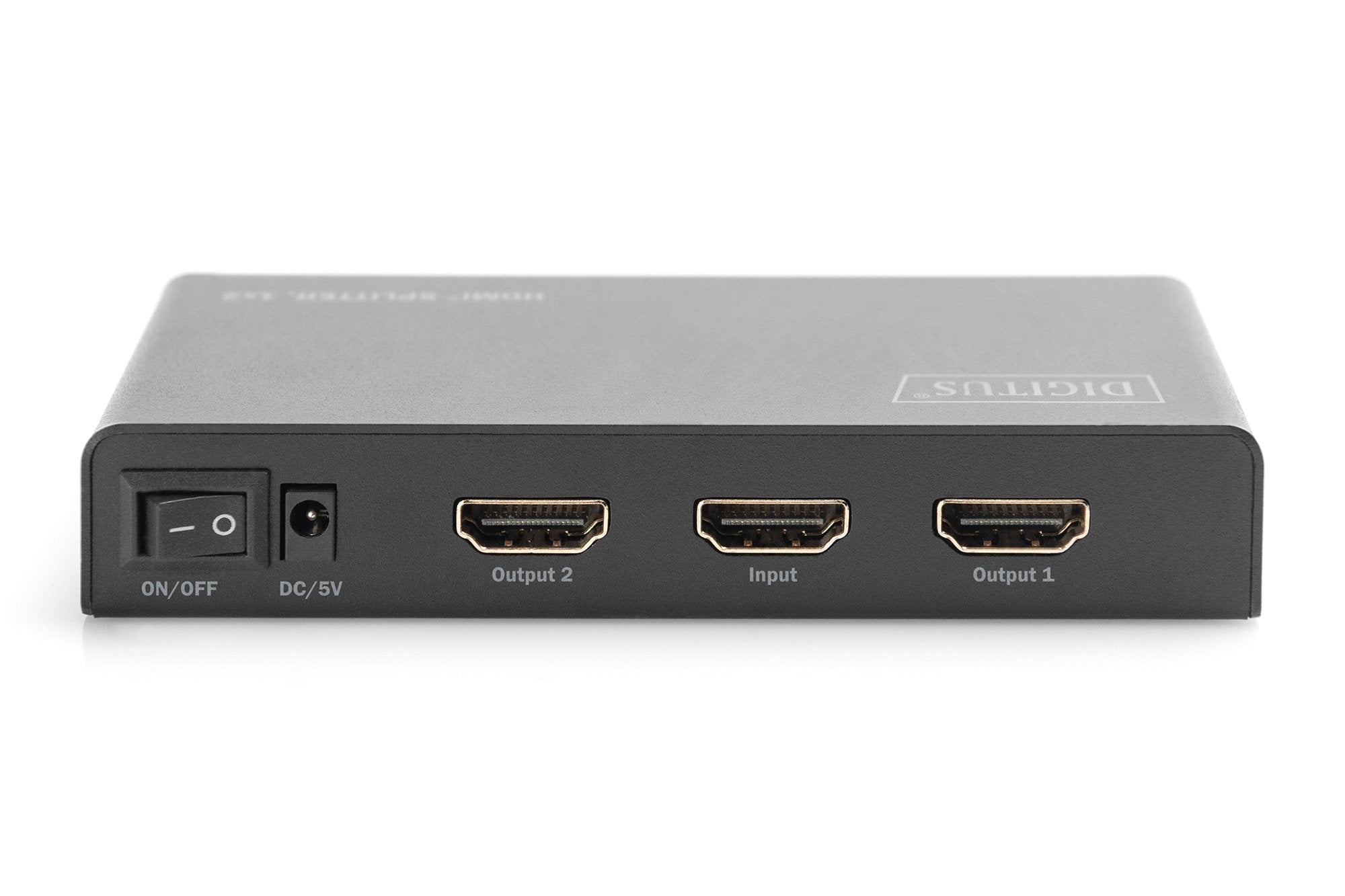Digitus Ds-45324 4k Hdmi Splitter 1x2 4k2k Uhd/60hz Edid Hdr Hdcp Black
