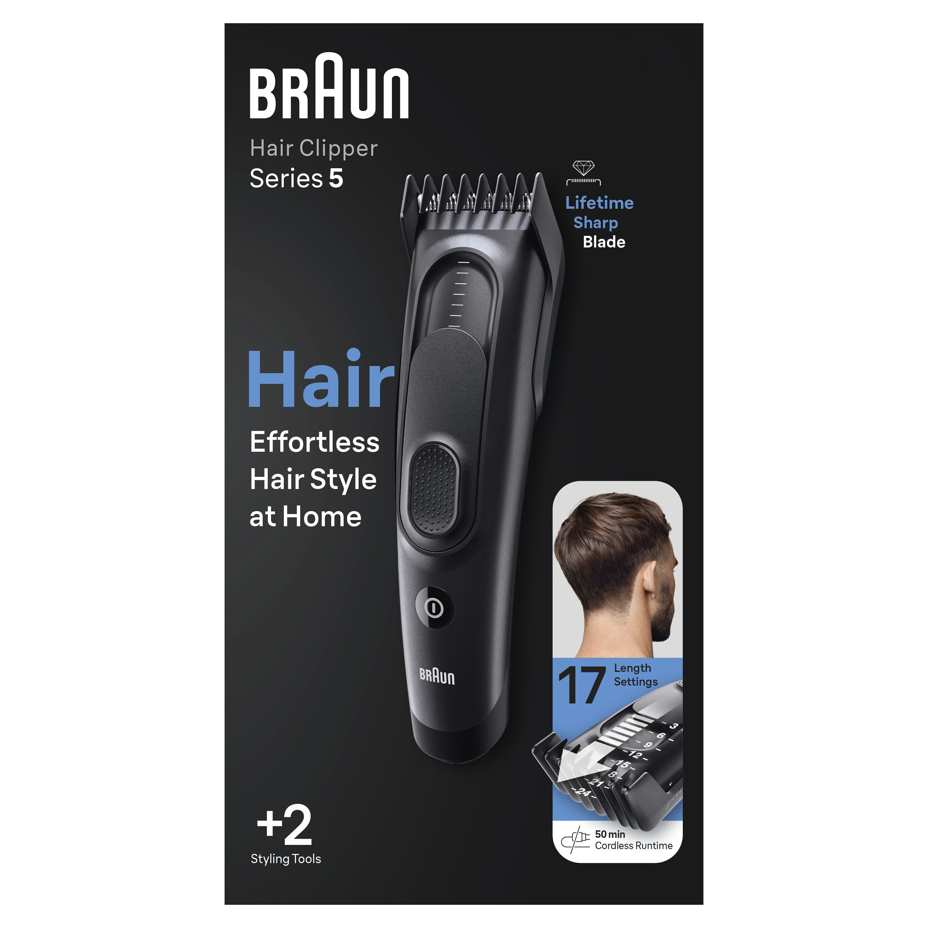 EAN 4210201448716 - Braun HC5330 Negro 17 Níquel-metal hidruro (NiMH) imagen 1