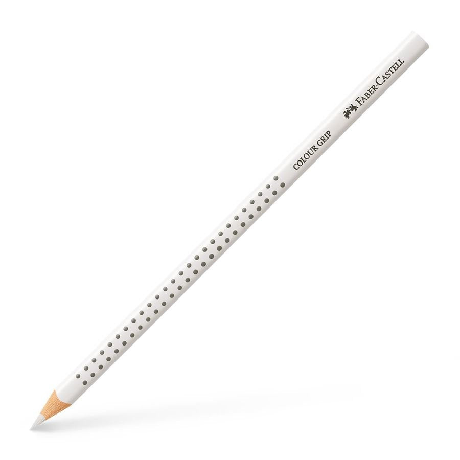 Lápiz De Color Faber-Camell Color Grip Blanco