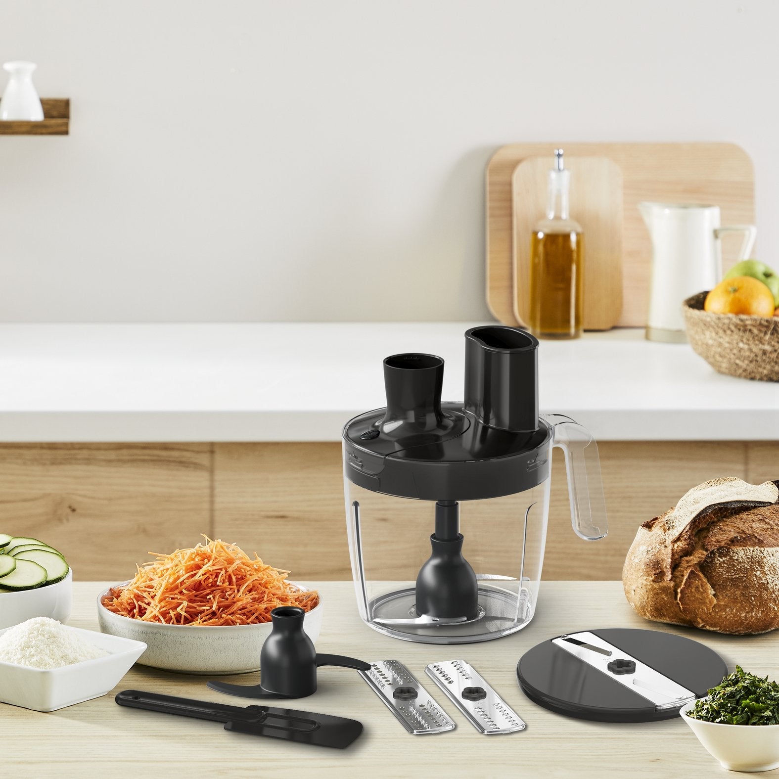 Tefal Hb67g830 Quickchef+8w1 Czarno-Srebrny