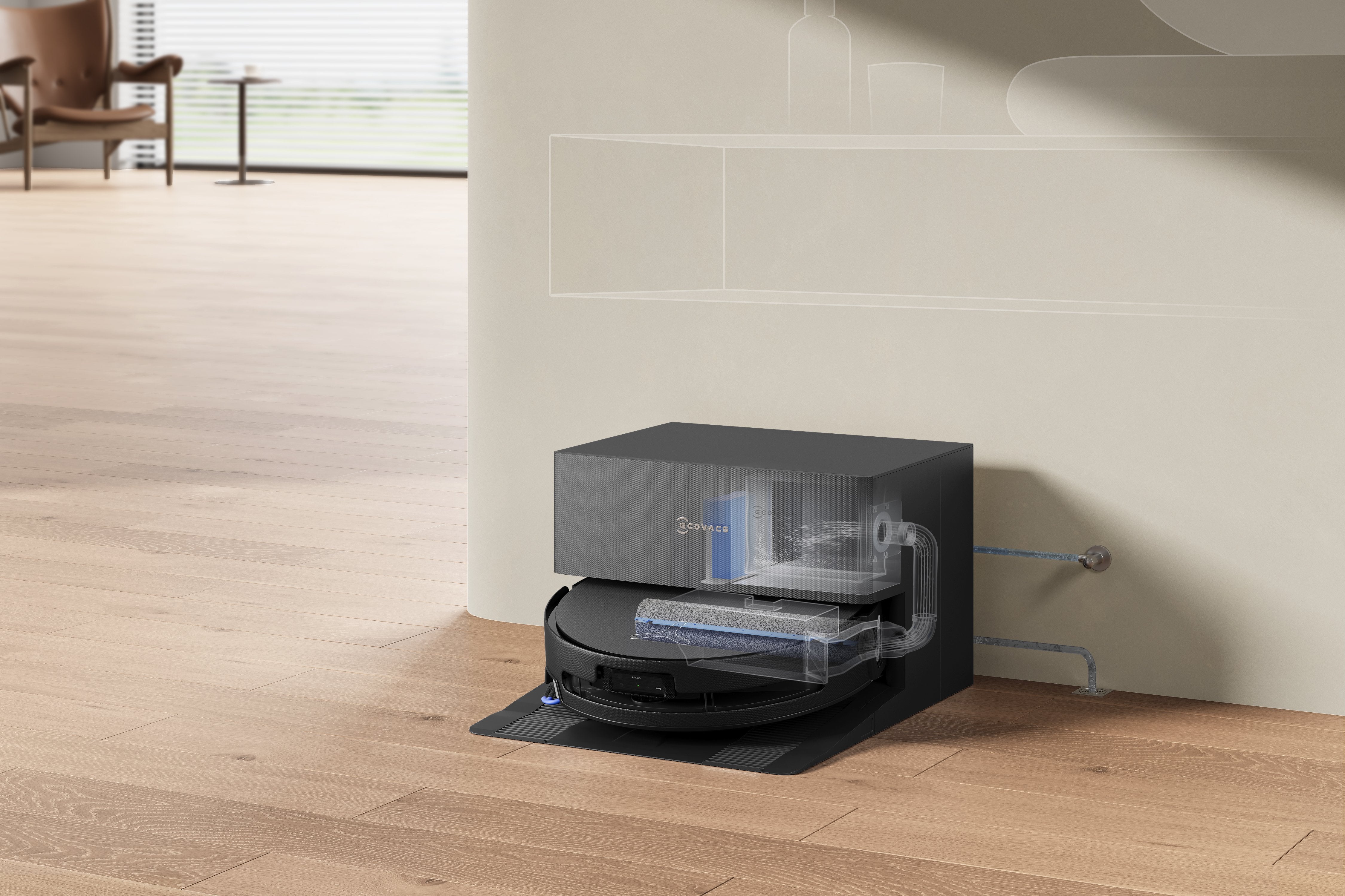 EAN 6970135039418 - Ecovacs DEEBOT T90 PRO OMNI EU 0,25 L Negro imagen 57