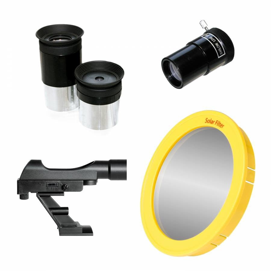 EAN 4007922058832 - Bresser Optics Pollux 150/750 EQ3 Reflector 300x Negro, Plata imagen 5