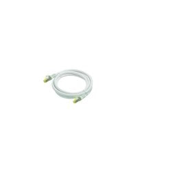 Python Cable De Red Mit Cat.7 Rohcable S Ftp Pimf Halogenfrei 0,5m Weiss