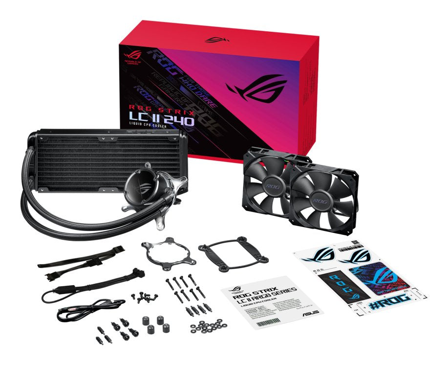 EAN 4711081885825 - ASUS ROG STRIX LC II 240 Procesador Sistema de refrigeración líquida todo en uno 12 cm Negro 1 pieza(s) imagen 5