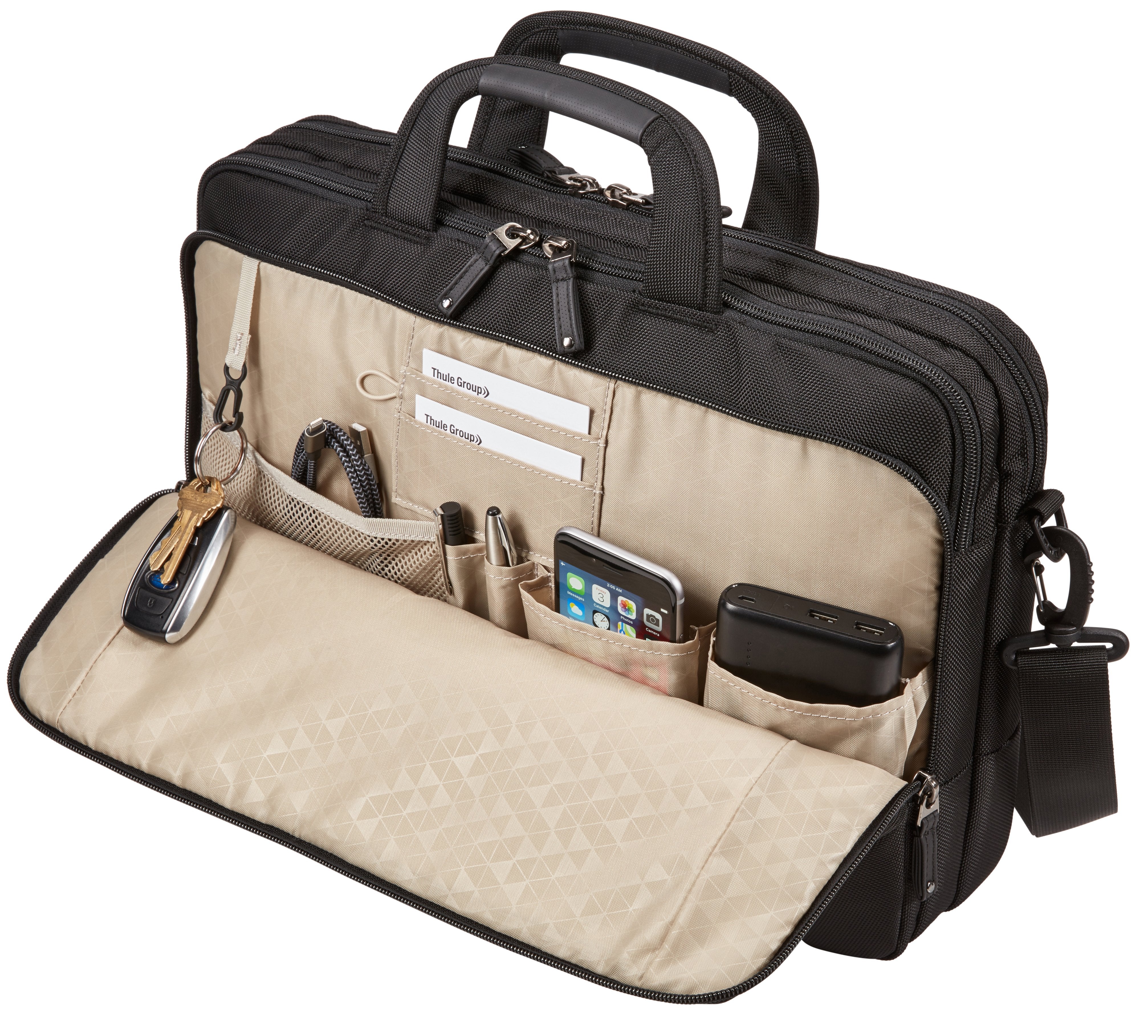 Notion 14-Inch Slim Briefcase Notia-114 Black
