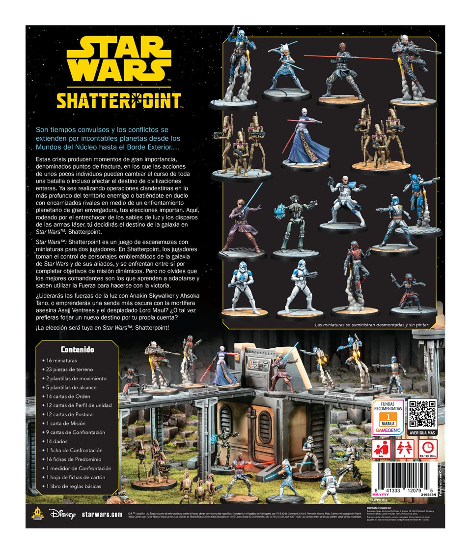 EAN 0841333120795 - Asmodee SWP01ES juego de tablero Star Wars: Shatterpoint 90 min imagen 5