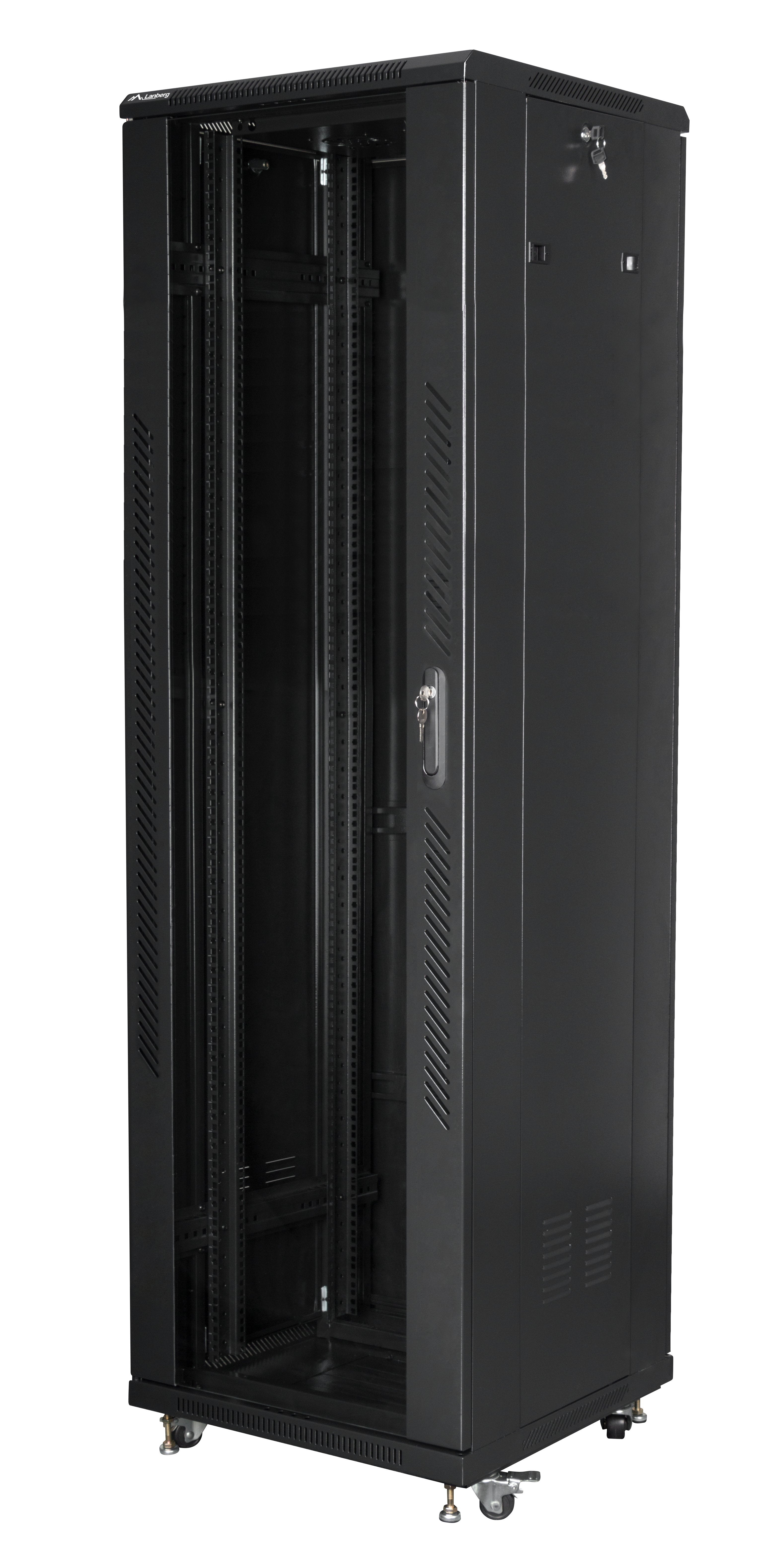 EAN 5901969414981 - Lanberg FF01-6642-12B armario rack 42U Rack o bastidor independiente Negro imagen 1