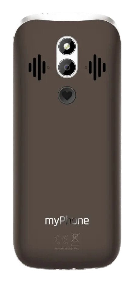 EAN 5902983634829 - myPhone TEL001039 teléfono móvil 8,89 cm (3.5") 138 g Marrón Teléfono para personas mayores imagen 3