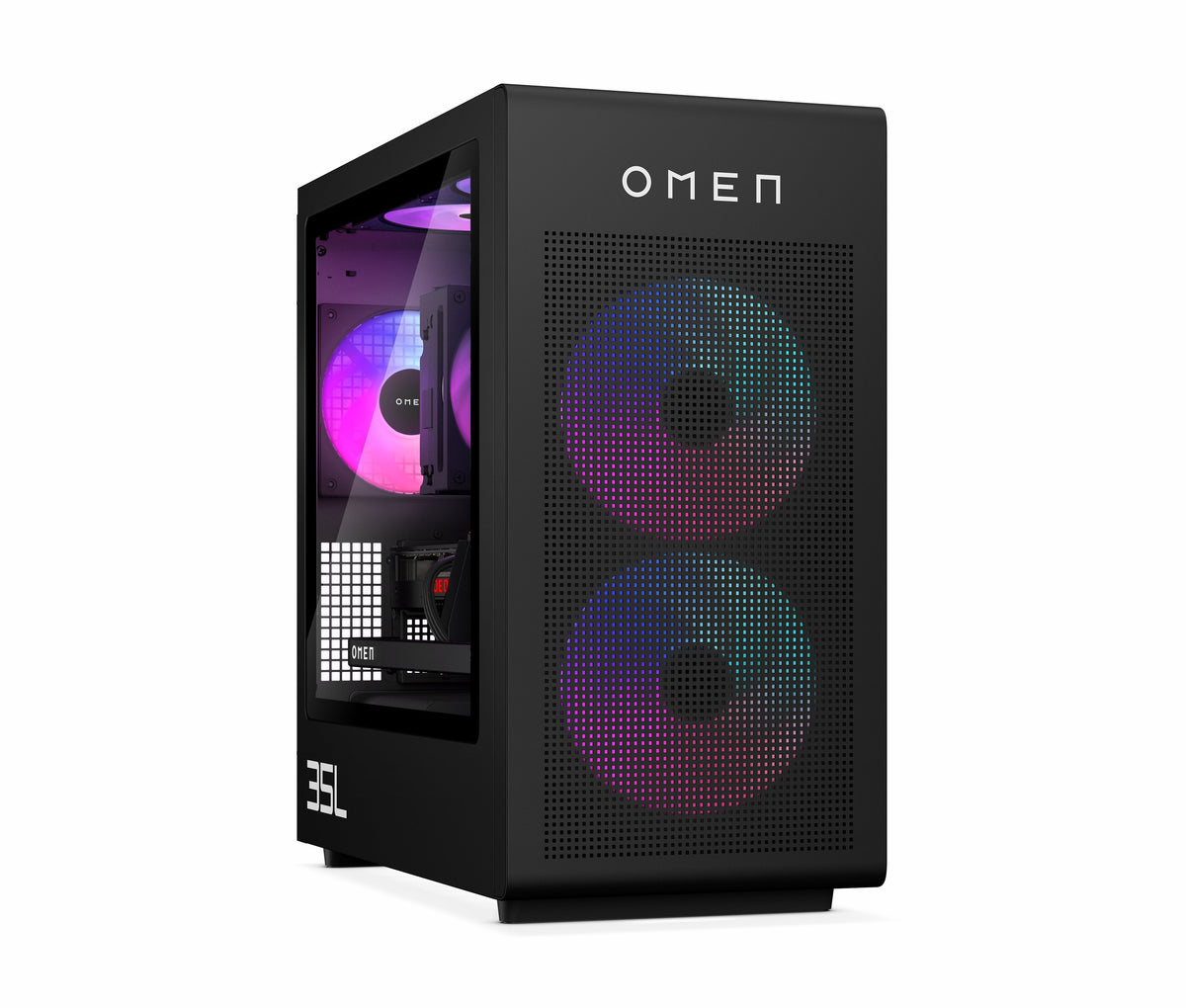 Pc Gaming Hp Omen 35l Gt16 0144ns Intel Core Ultra 5 225f 16 Gb Ram 512 Gb Ssd Geforce Rtx 5060 Windows 11 Home Metal Negro Sombra
