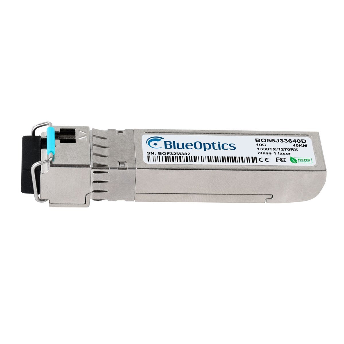 Blueoptics Bo55j33640d Bidi Sfp+ Transceiver 10gbase-Bx-D 40km
