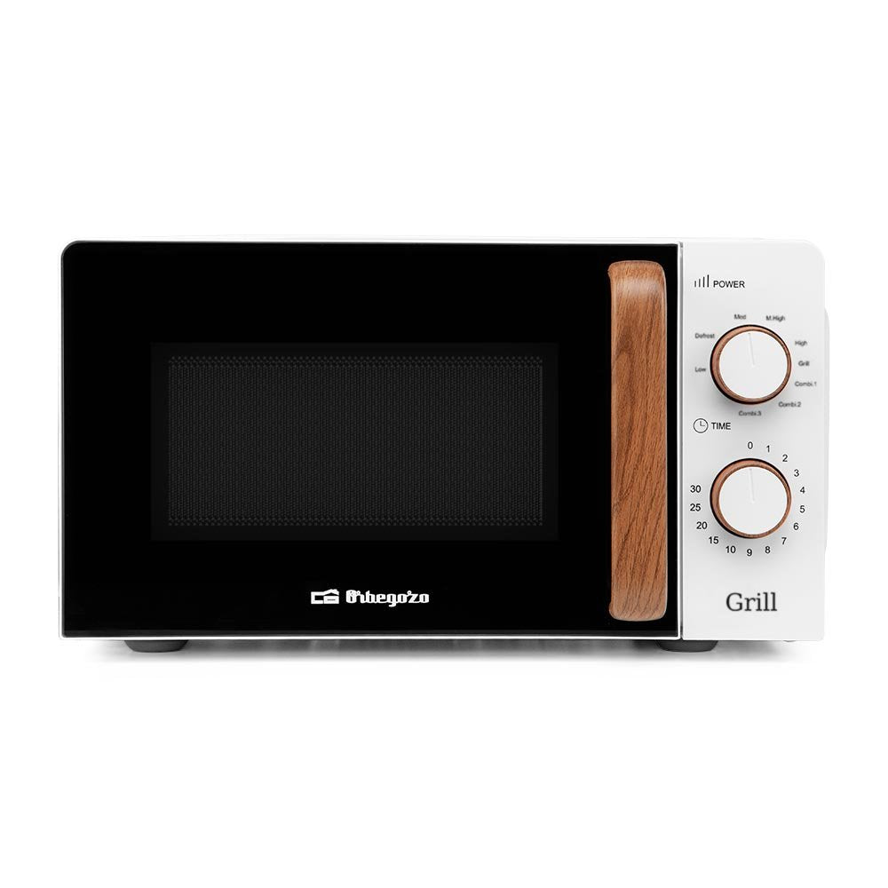 Orbegozo Mig 2142 Microondas Con Grill - Capacidad 20l - Potencia 700w - Grill 900w - 5 Niveles De Potencia -