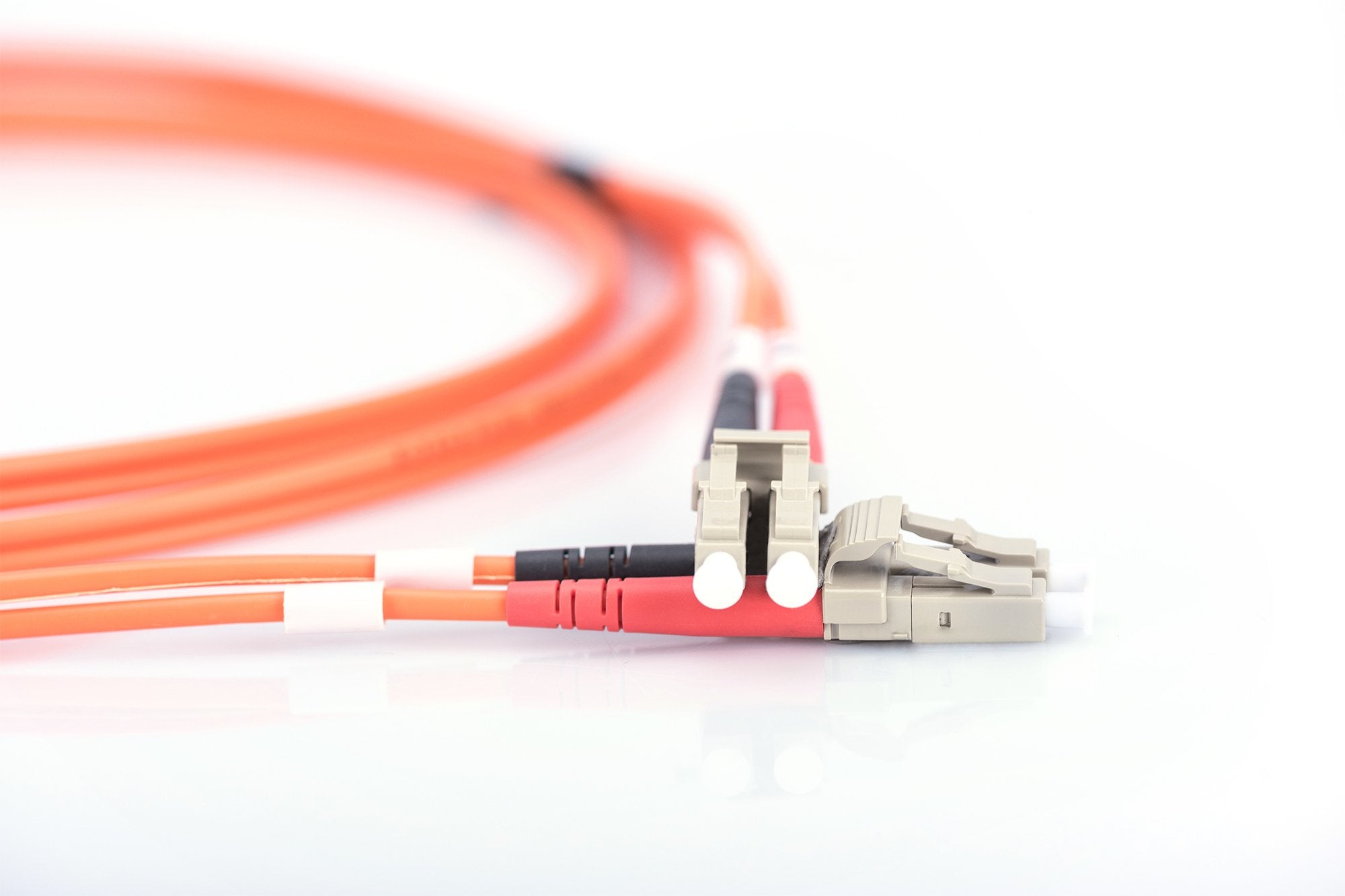 Digitus Lc Om4, 1m Cable De Fibra Optica Om2 Naranja