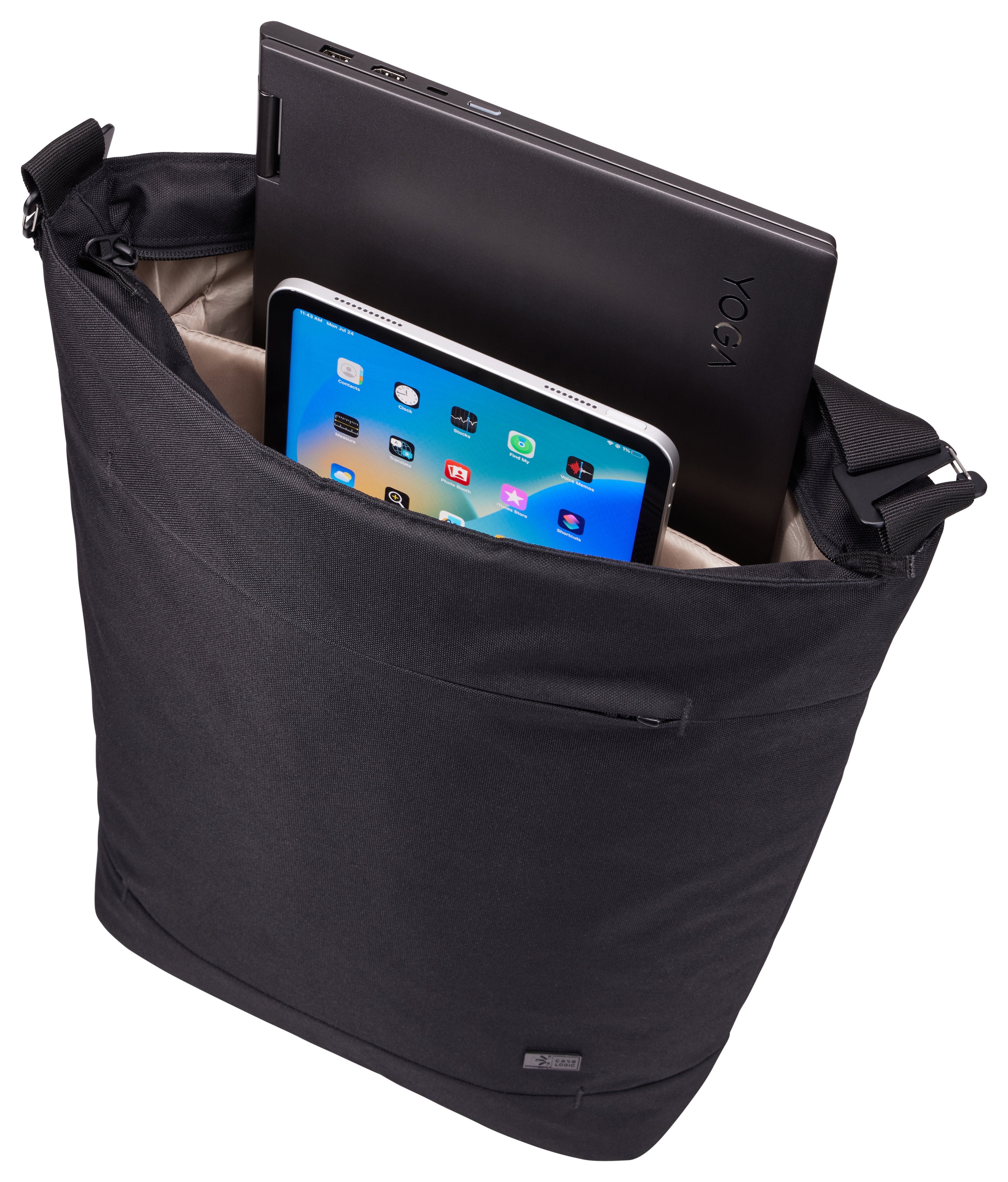 EAN 0085854256391 - Case Logic Invigo Eco INVIT116 Black 40,6 cm (16") Mochila Negro imagen 6