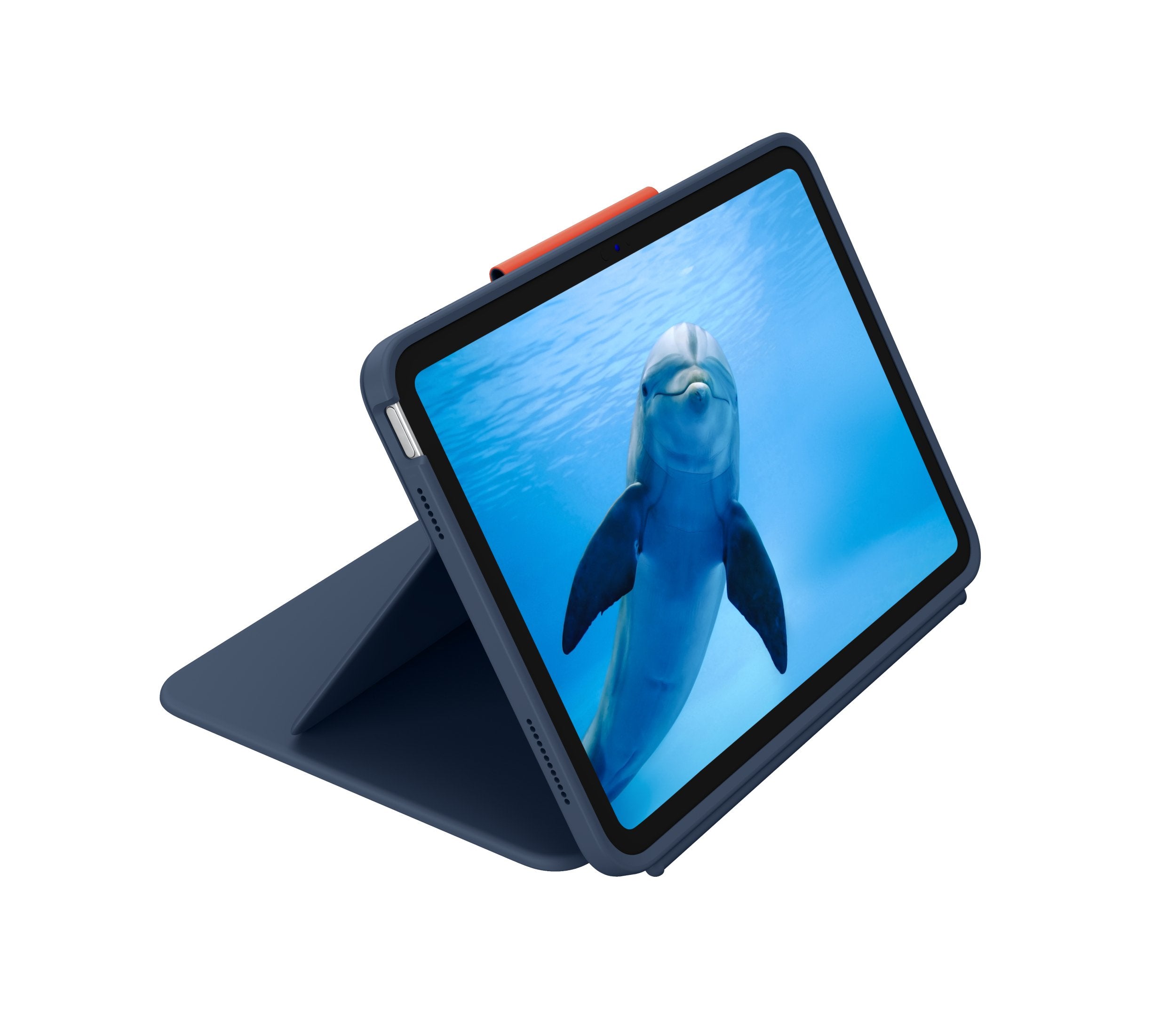 EAN 5099206107021 - Logitech Rugged Combo 4 Touch QWERTY Inglés del Reino Unido Smart Connector Azul imagen 2