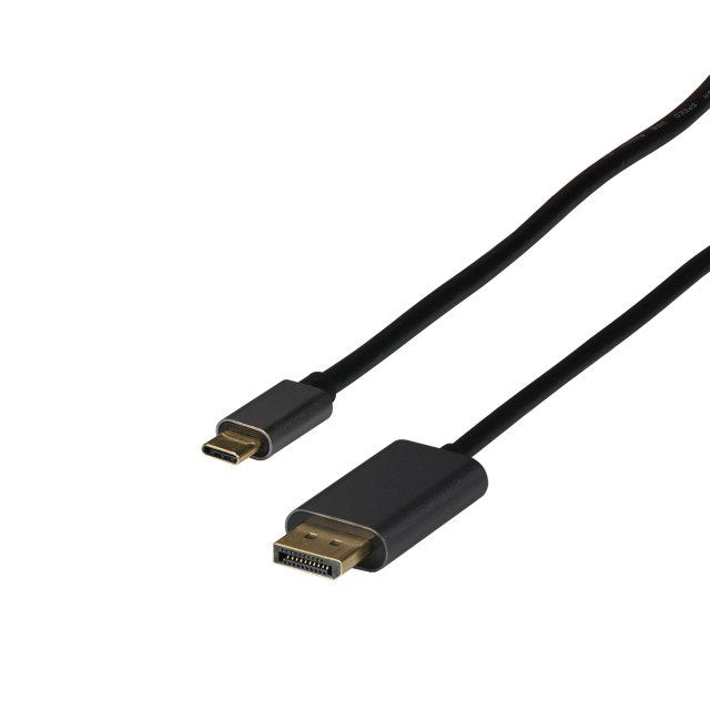 Cable Efb Elektronik Ebusbc-Dp12k.2 2m Usb Tipo C Displayport Negro