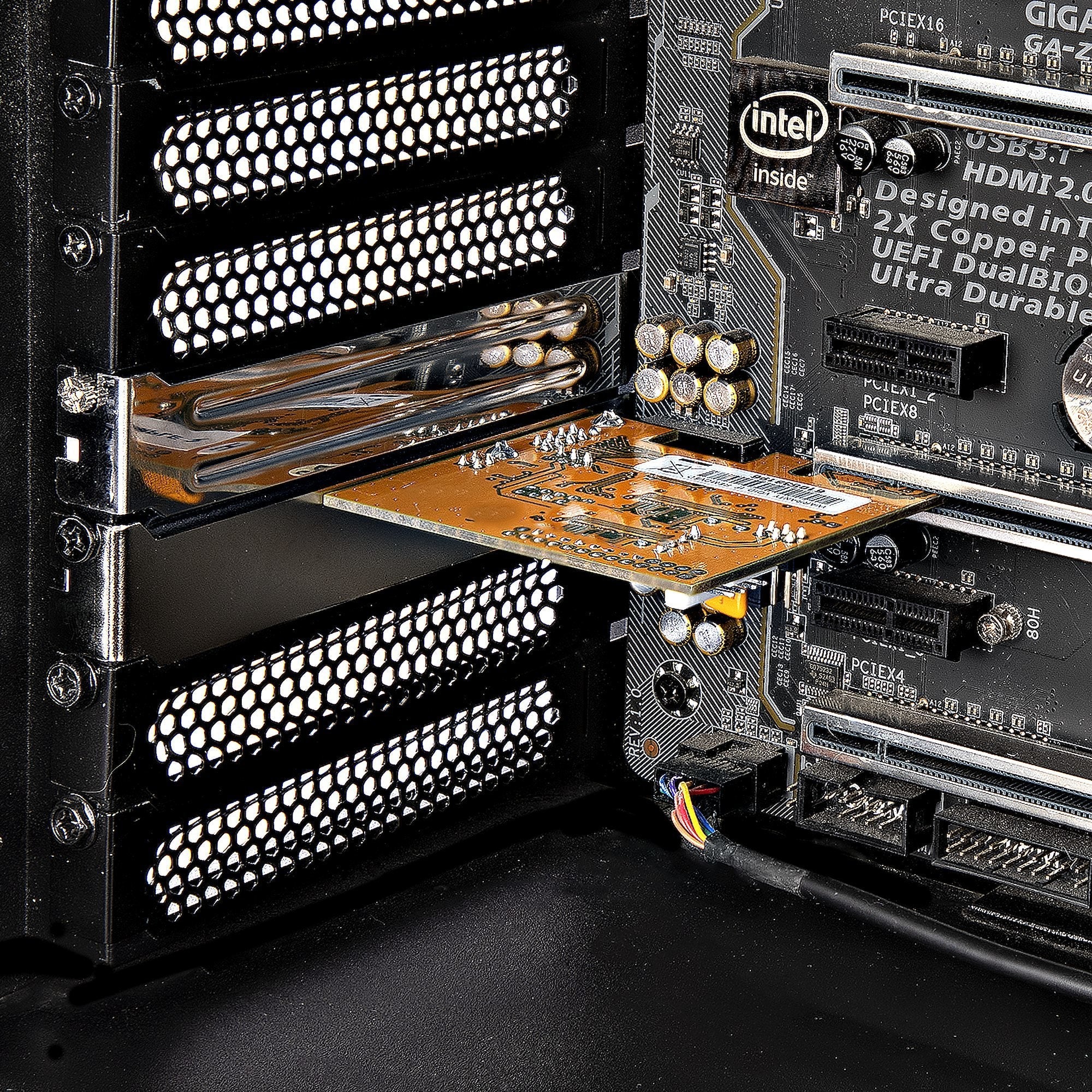 Pcie Serial Port Card - 16c1050ctlr Uart 5v/12v Status Lights