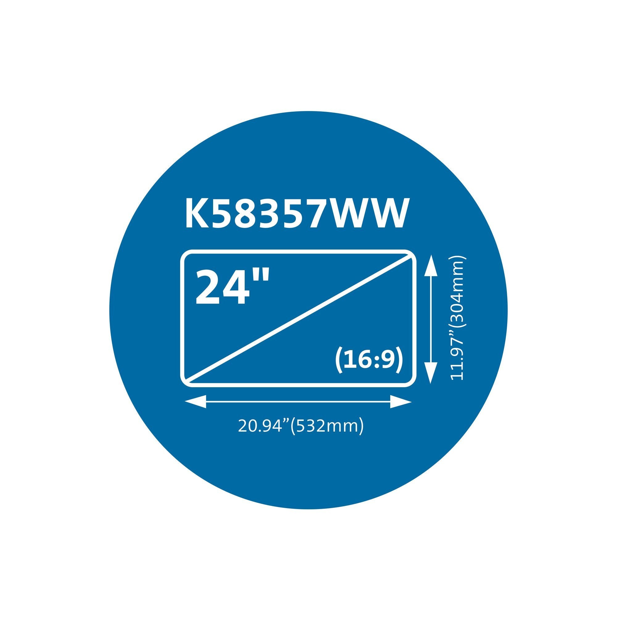 EAN 0085896583578 - Kensington K58357WW filtro para monitor 61 cm (24") Filtro de privacidad para pantallas sin marco imagen 8