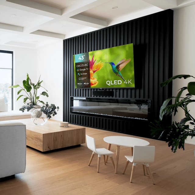 Televisor  Qled 43" Cecotec 4k Uhd Google Tv Hdmi Usb Google Chromecast