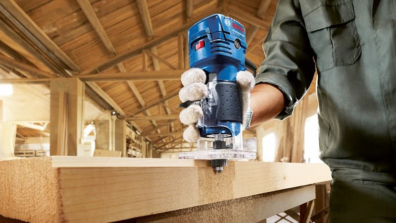 EAN 4053423249057 - Bosch GLF 55-6 baldosa cerámica router 550 W imagen 5