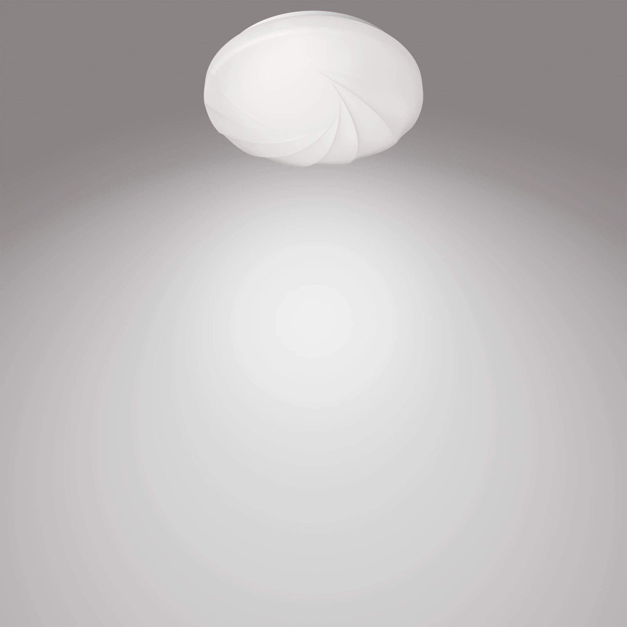 Plafón Interior De Led 17w 1900lm 4000k Luz Dia Mod. Shell Ø32x7,2cm Philips