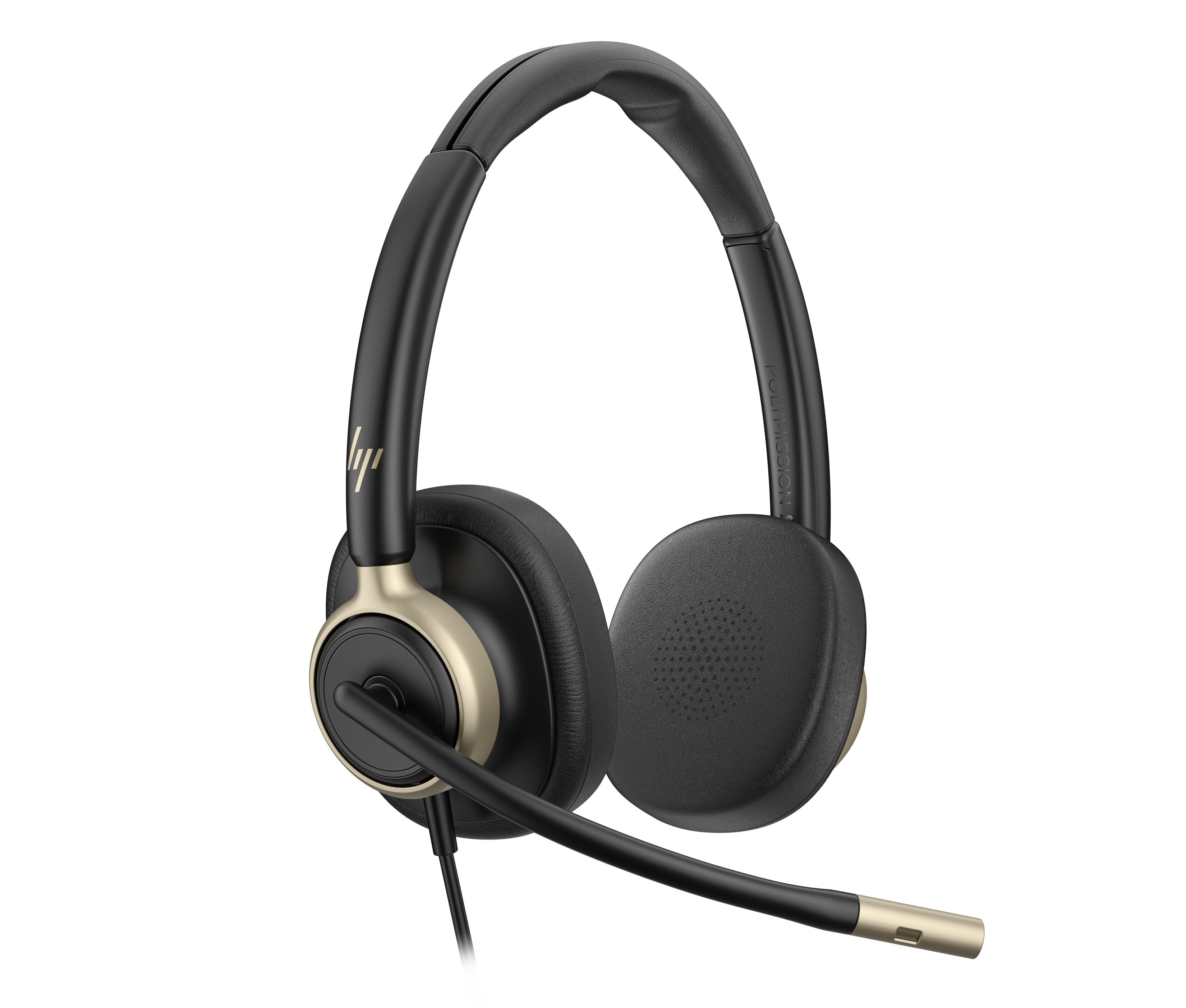 EAN 0199764365620 - HP Poly Mission 825 Stereo USB Wired Headset (Bulk) Alámbrico Diadema Llamadas/Música Negro imagen 2
