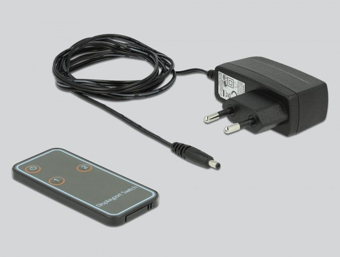 Delock Switch Displayport 1.4 2 X 2 Entradas Displayport A 1 X 2 Salidas Displayport 8k