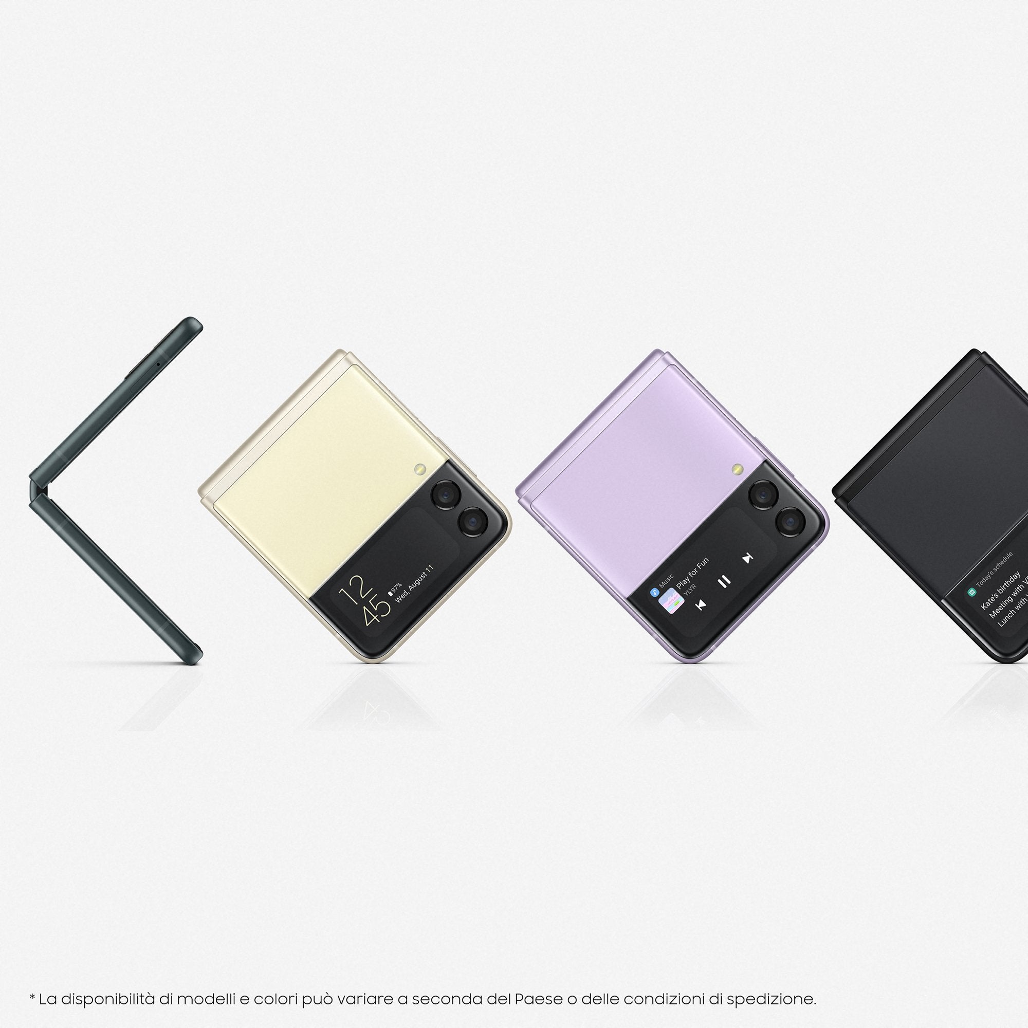 EAN 8806092564046 - Samsung Galaxy Z Flip3 5G 17 cm (6.7") SIM única Android 11 USB Tipo C 8 GB 128 GB 3300 mAh Negro imagen 2