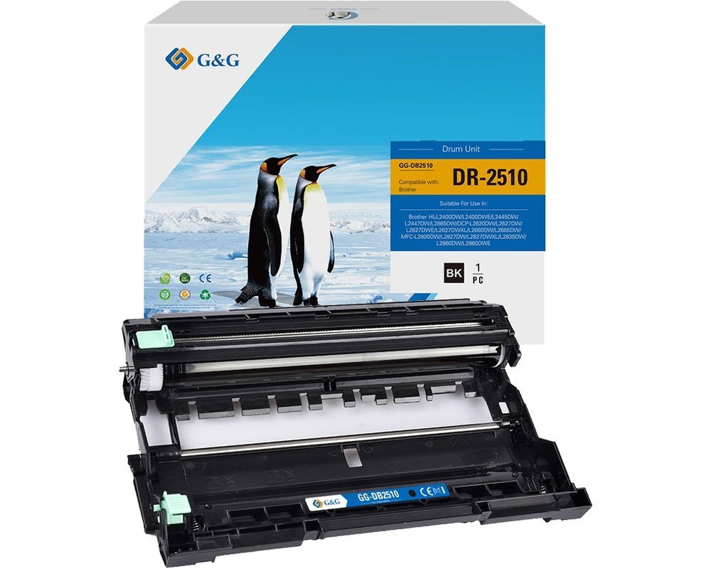 G&G Tambor Compatible Con Brother Dr-2510