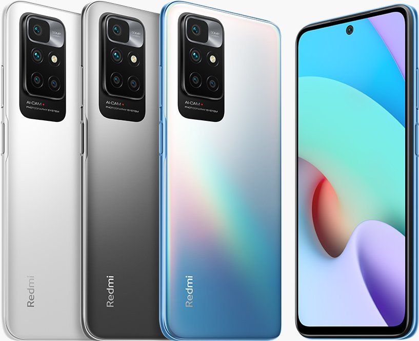 EAN 6934177752094 - Xiaomi Redmi 10 16,5 cm (6.5") SIM doble Android 11 4G USB Tipo C 4 GB 128 GB 5000 mAh Gris imagen 1