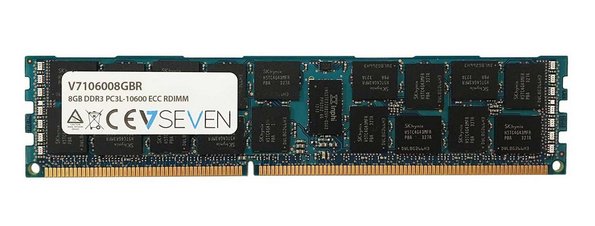 Memoria Ram V7 Ddr3  8gb 1333mhz Cl9 1.35v Ecc