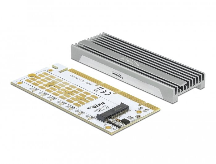 Pci Express X16 (X4   X8) Karte Zu 1 X Nvme M.2 Key M Mit Led Beleuchtung