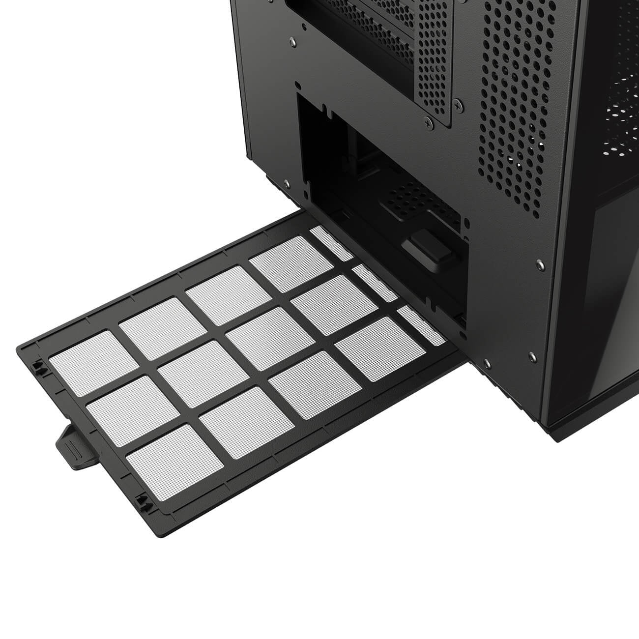 Caja Pc Cougar Semitorre Fv270 Rgb Negro