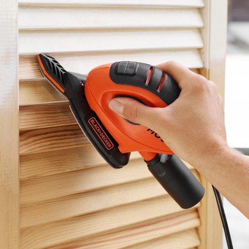 Lijadora Black&Decker Mouse Bew230-Qs 55w