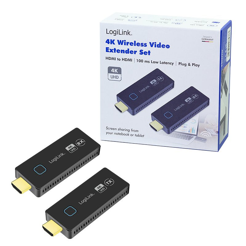 Logilink Hdmi Bertragungs-Set Drahtlos 30m