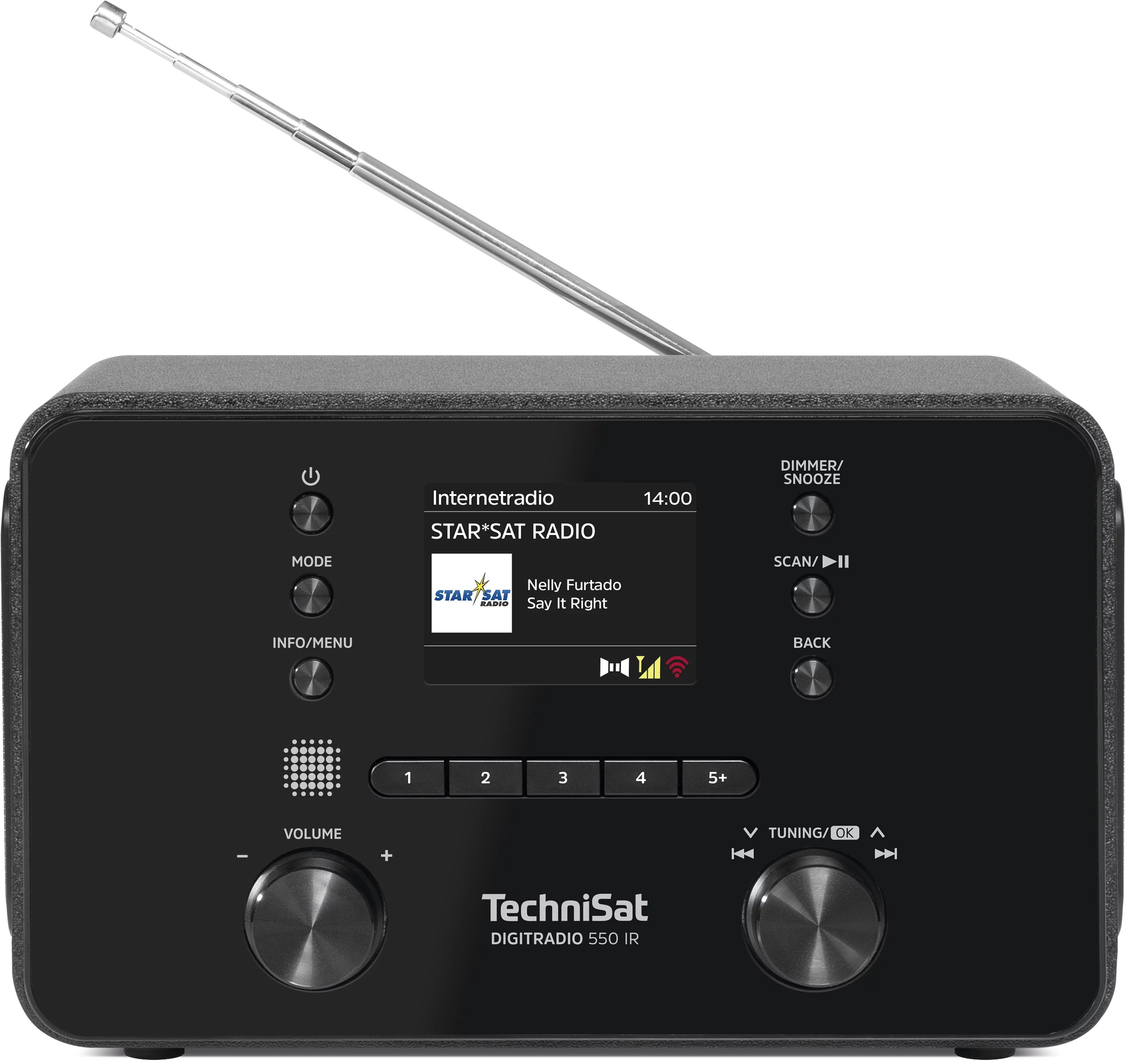 Technisat Diditradio 550 Ir Weiss