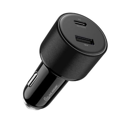 Alogic Rapid Power 100w Car Charger 1 X Usb-C & 1 X Usb-A Port With 1m C To C Cable [2years Warranty]