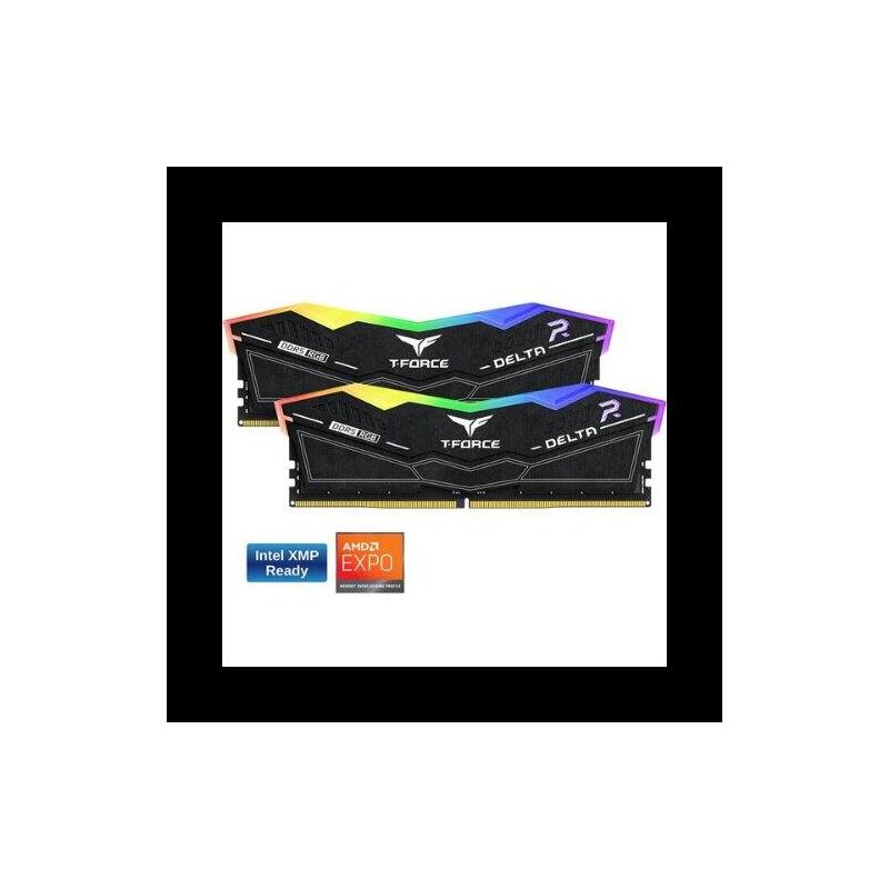 Ddr5 Teamgroup T-Force Delta Rgb 16gb X2 6000 Negro 38-46-46-84