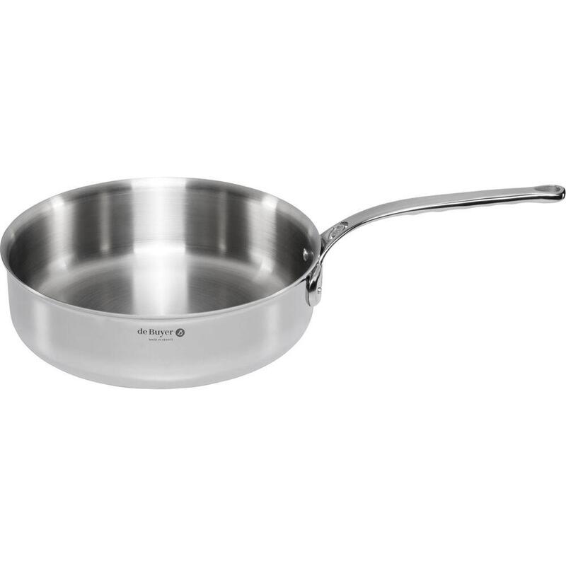 De Buyer Affinity Sauteuse Stainless Steel Straight 28 Cm