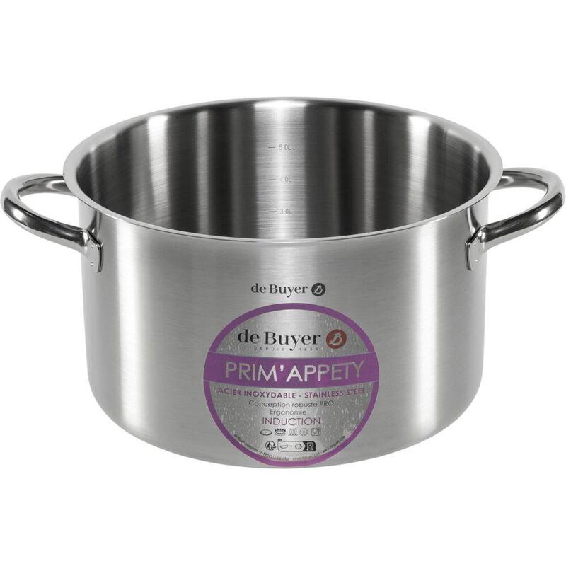 De Buyer Prim Appety Cooking Pot Ind. 24cm